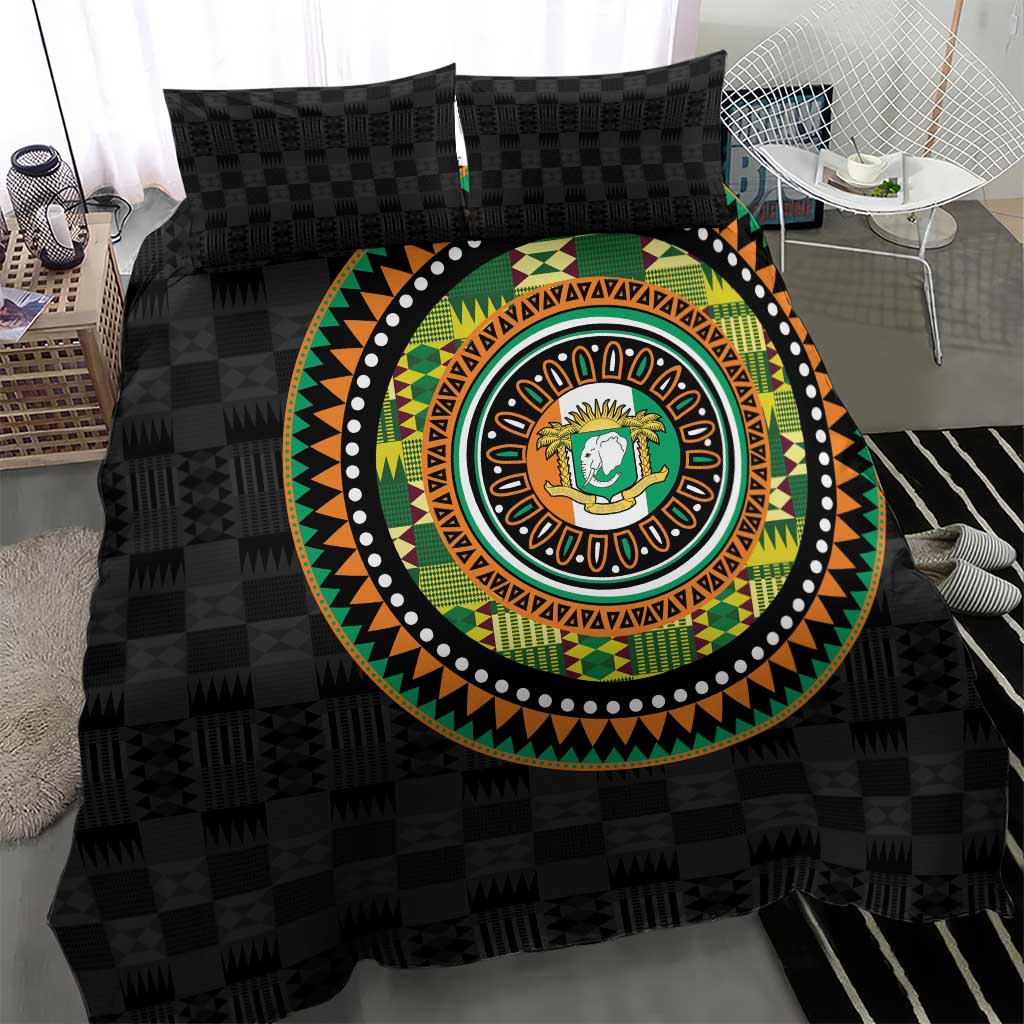 Ivory Coast African Tribal Pattern Bedding Set Chest Arm Tattoo LT15