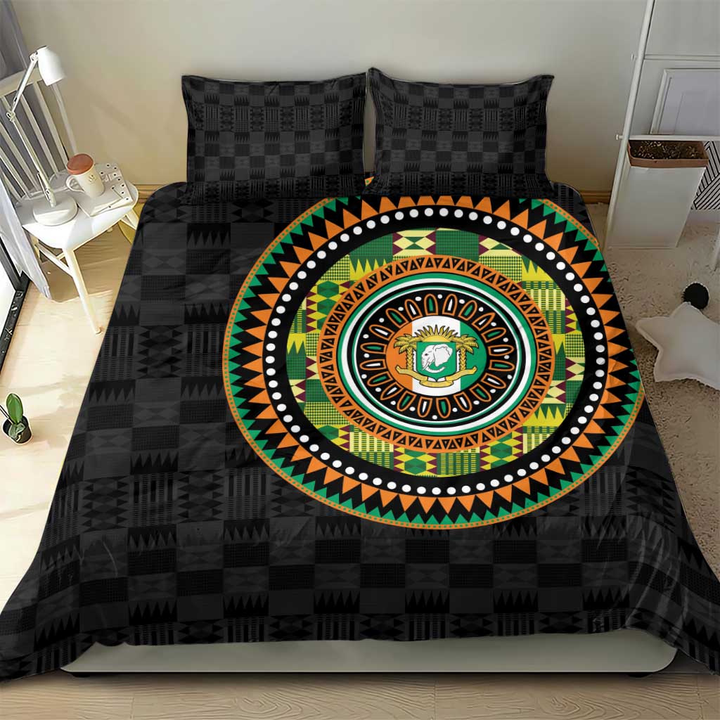 Ivory Coast African Tribal Pattern Bedding Set Chest Arm Tattoo LT15