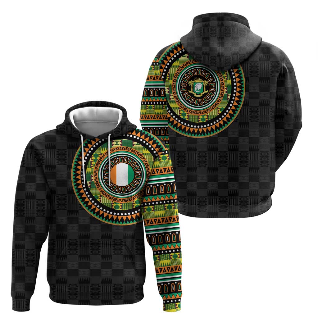 Ivory Coast Hoodie African Tribal Pattern LT15