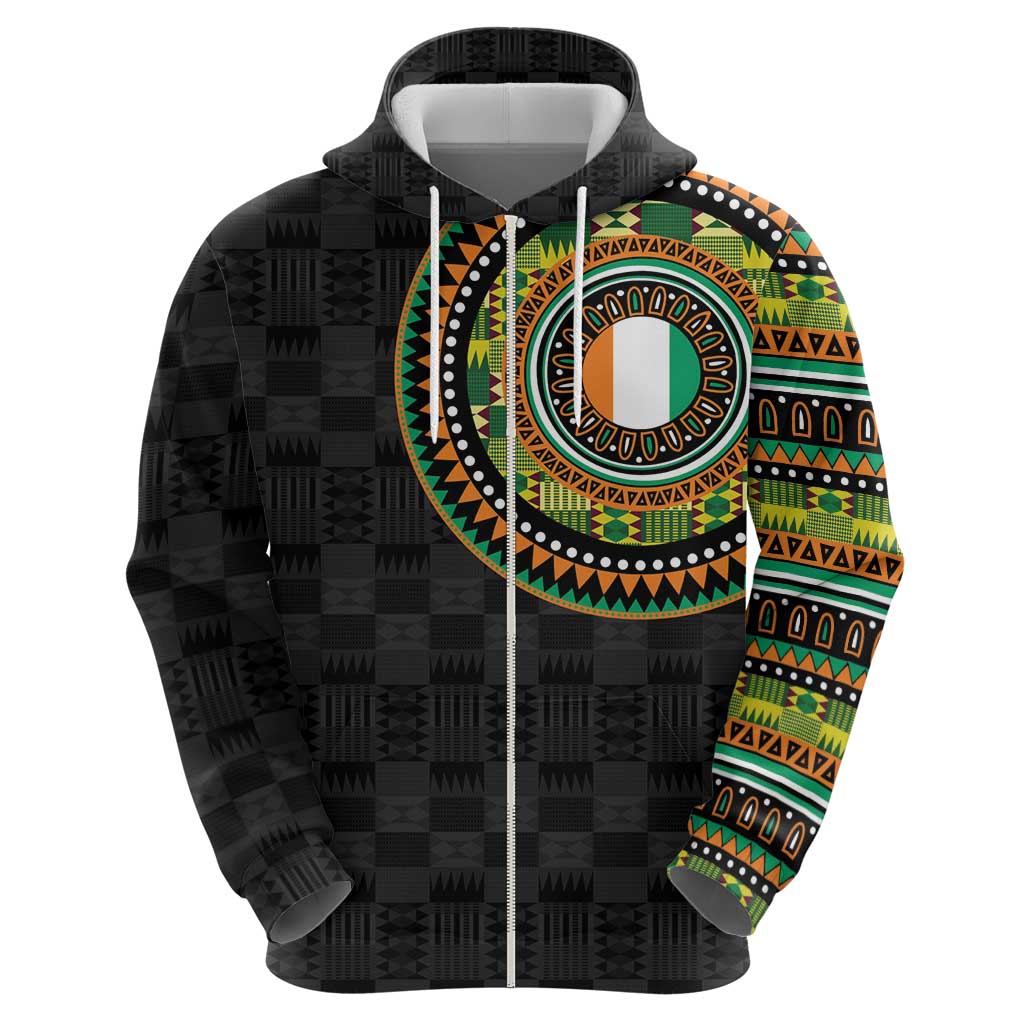 Ivory Coast Hoodie African Tribal Pattern LT15