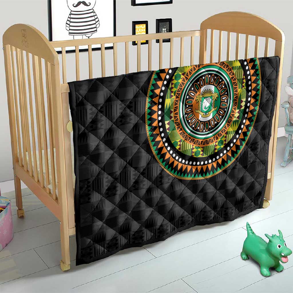 Ivory Coast African Tribal Pattern Quilt Chest Arm Tattoo LT15