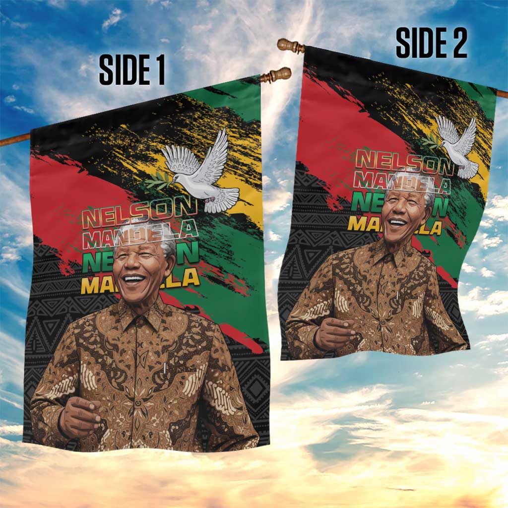 Nelson Mandela Day Garden Flag Pan African Flag LT15