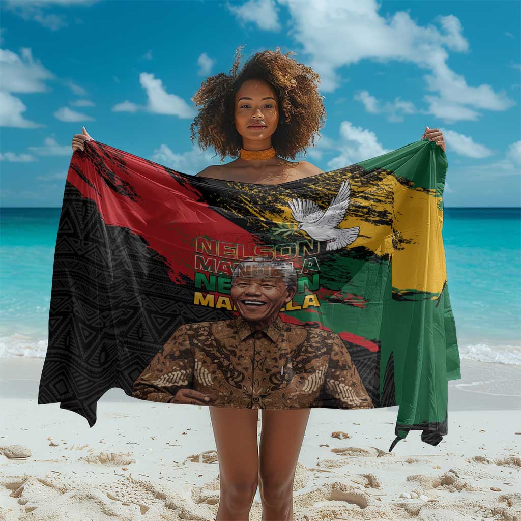 Nelson Mandela Day Sarong Pan African Flag LT15