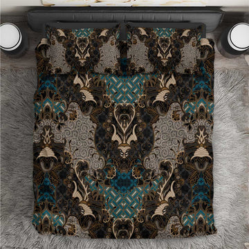 Madiba Nelson Mandela Batik Bedding Set Black Indonesia Heritage LT15