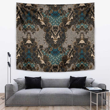 Madiba Nelson Mandela Batik Tapestry Black Indonesia Heritage LT15