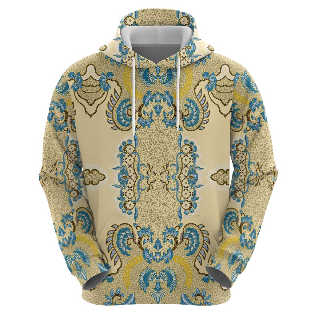 Madiba Nelson Mandela Hoodie Indonesia Batik Yellow Bule LT15