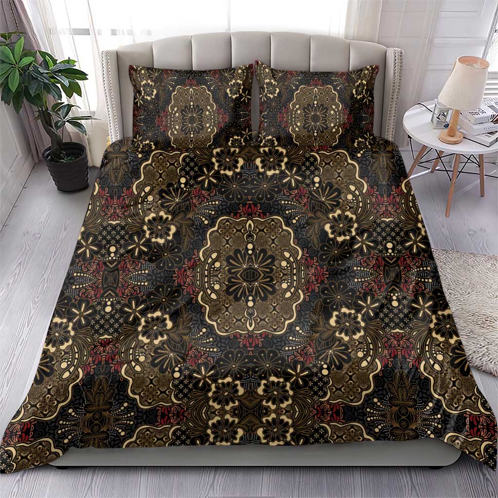 Indonesia Javanese Batik Nelson Mandela Madiba Vintage Style Bedding Set LT15