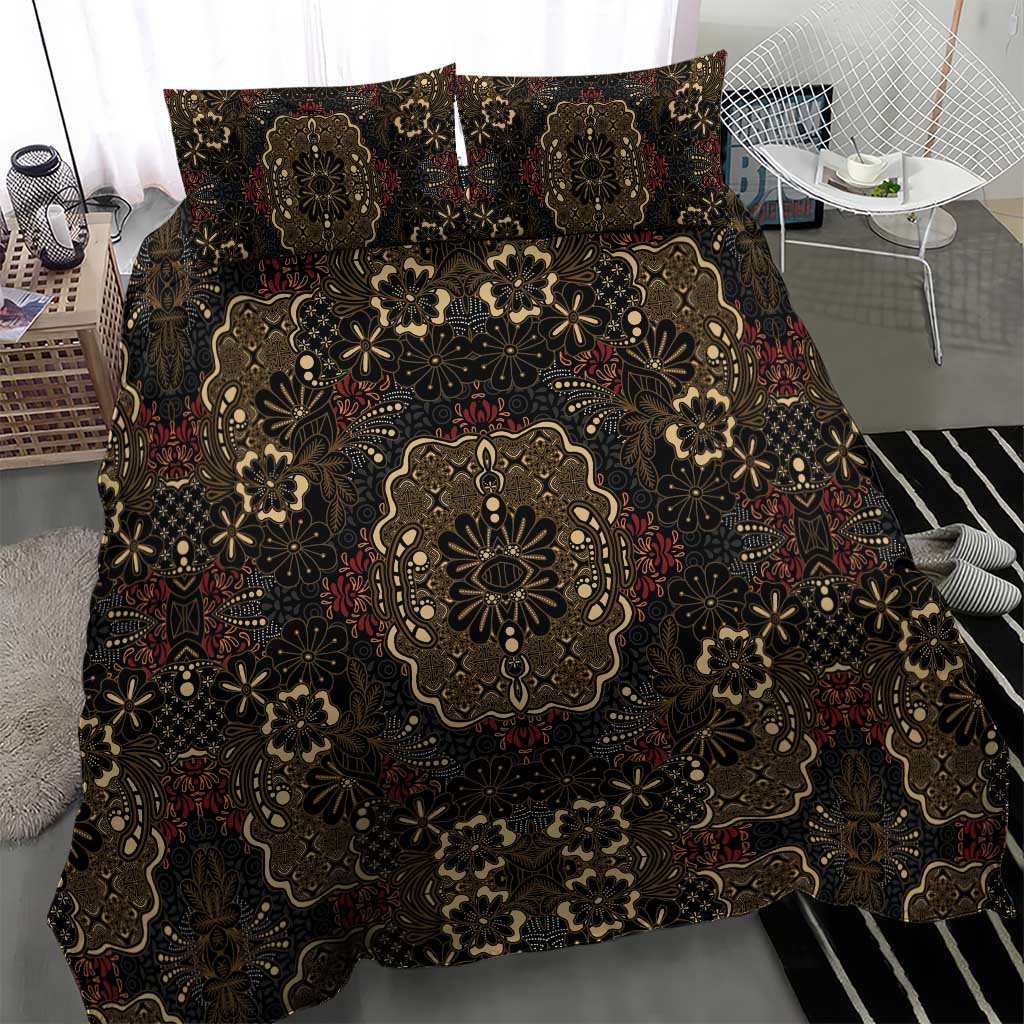 Indonesia Javanese Batik Nelson Mandela Madiba Vintage Style Bedding Set LT15