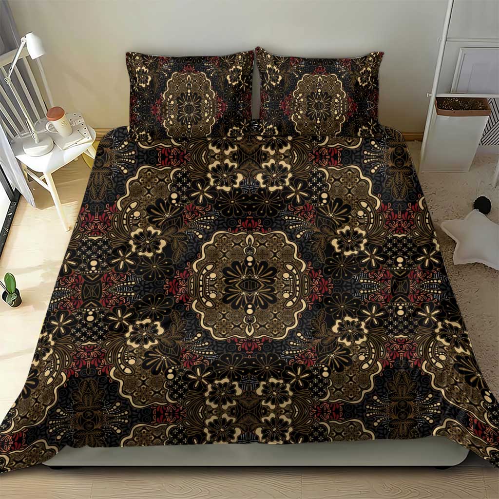 Indonesia Javanese Batik Nelson Mandela Madiba Vintage Style Bedding Set LT15