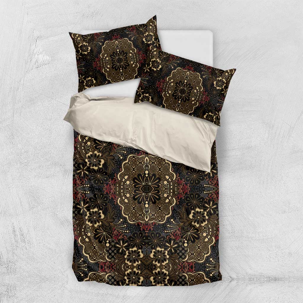 Indonesia Javanese Batik Nelson Mandela Madiba Vintage Style Bedding Set LT15