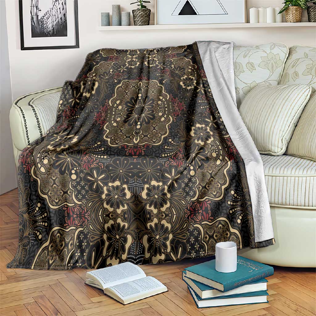Indonesia Javanese Batik Nelson Mandela Madiba Vintage Style Blanket LT15