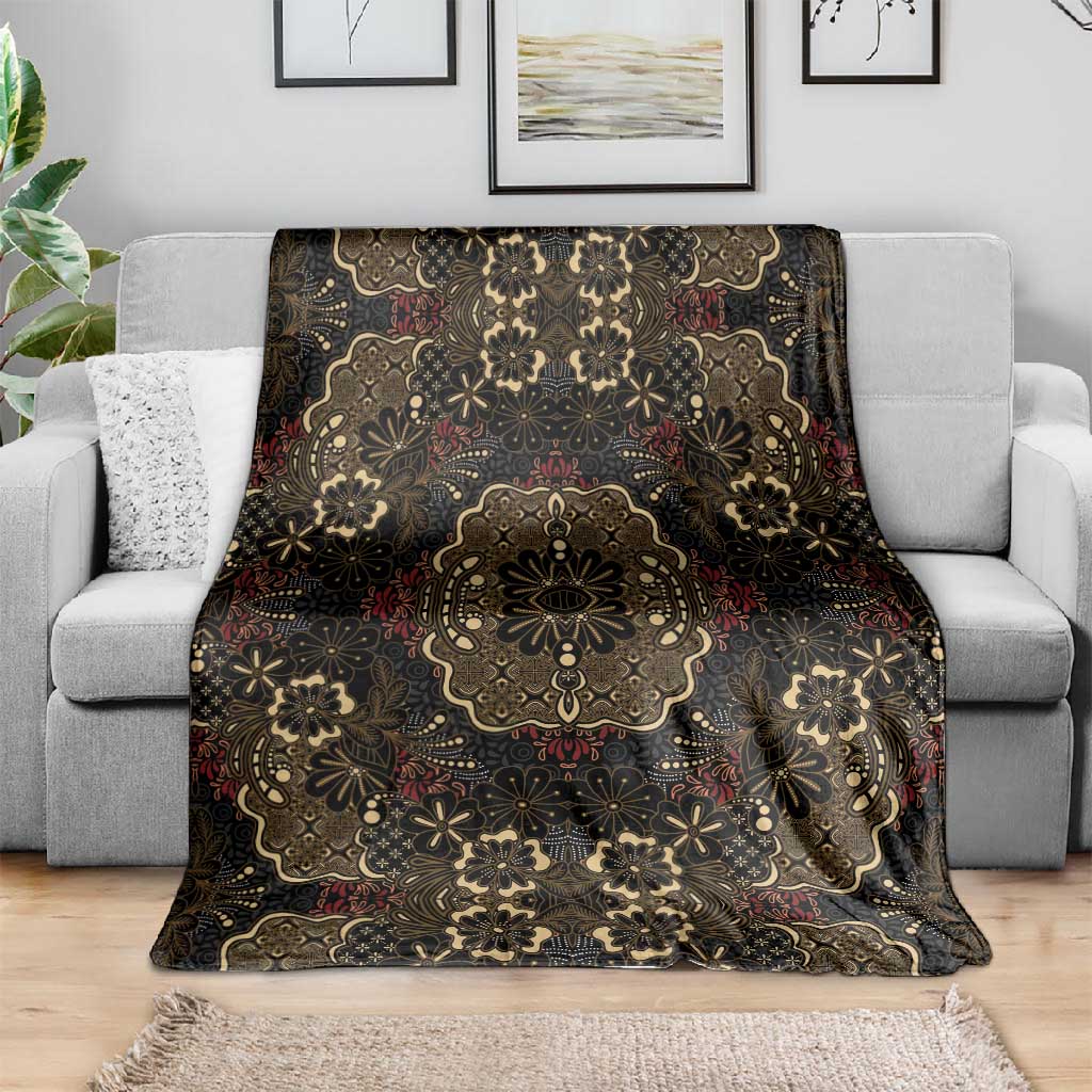 Indonesia Javanese Batik Nelson Mandela Madiba Vintage Style Blanket LT15