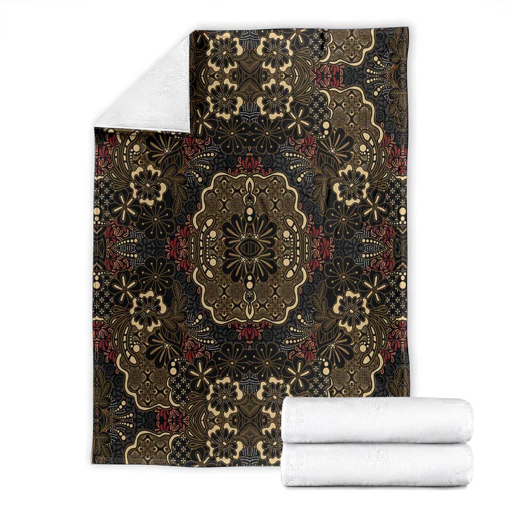 Indonesia Javanese Batik Nelson Mandela Madiba Vintage Style Blanket LT15