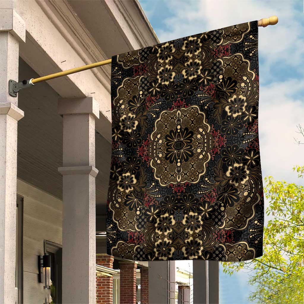 Indonesia Javanese Batik Nelson Mandela Madiba Vintage Style Garden Flag LT15
