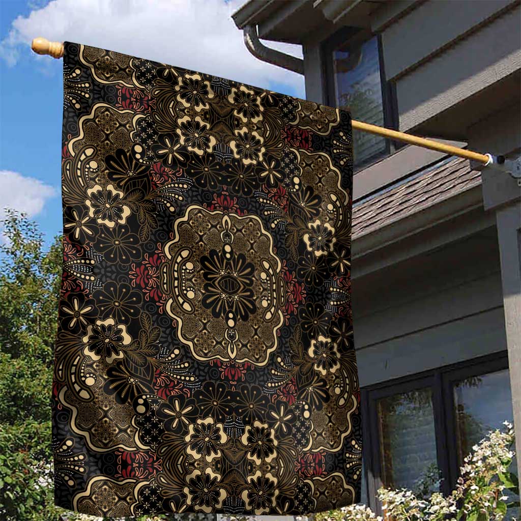 Indonesia Javanese Batik Nelson Mandela Madiba Vintage Style Garden Flag LT15