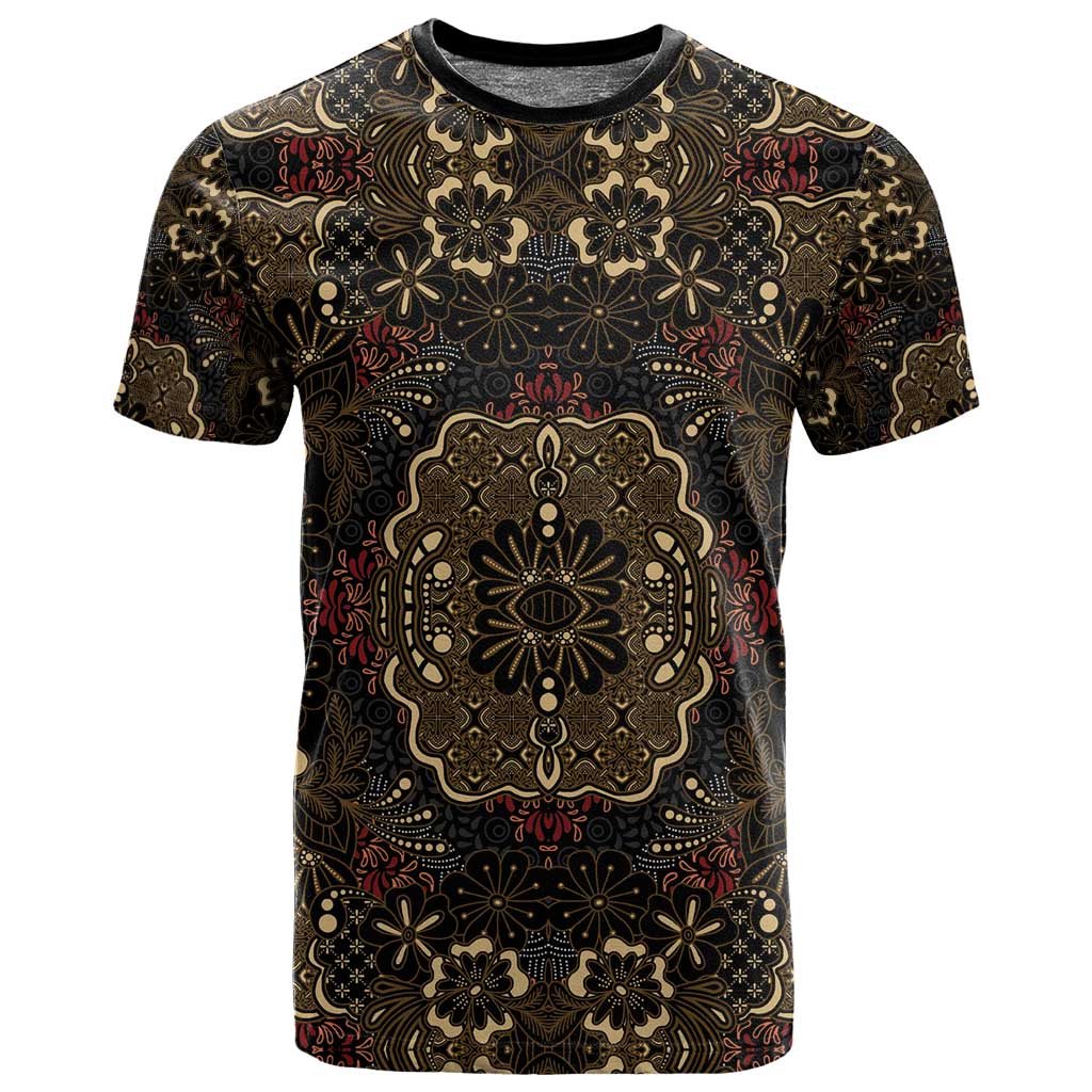 Indonesia Javanese Batik Nelson Mandela Madiba Vintage Style T shirt LT15