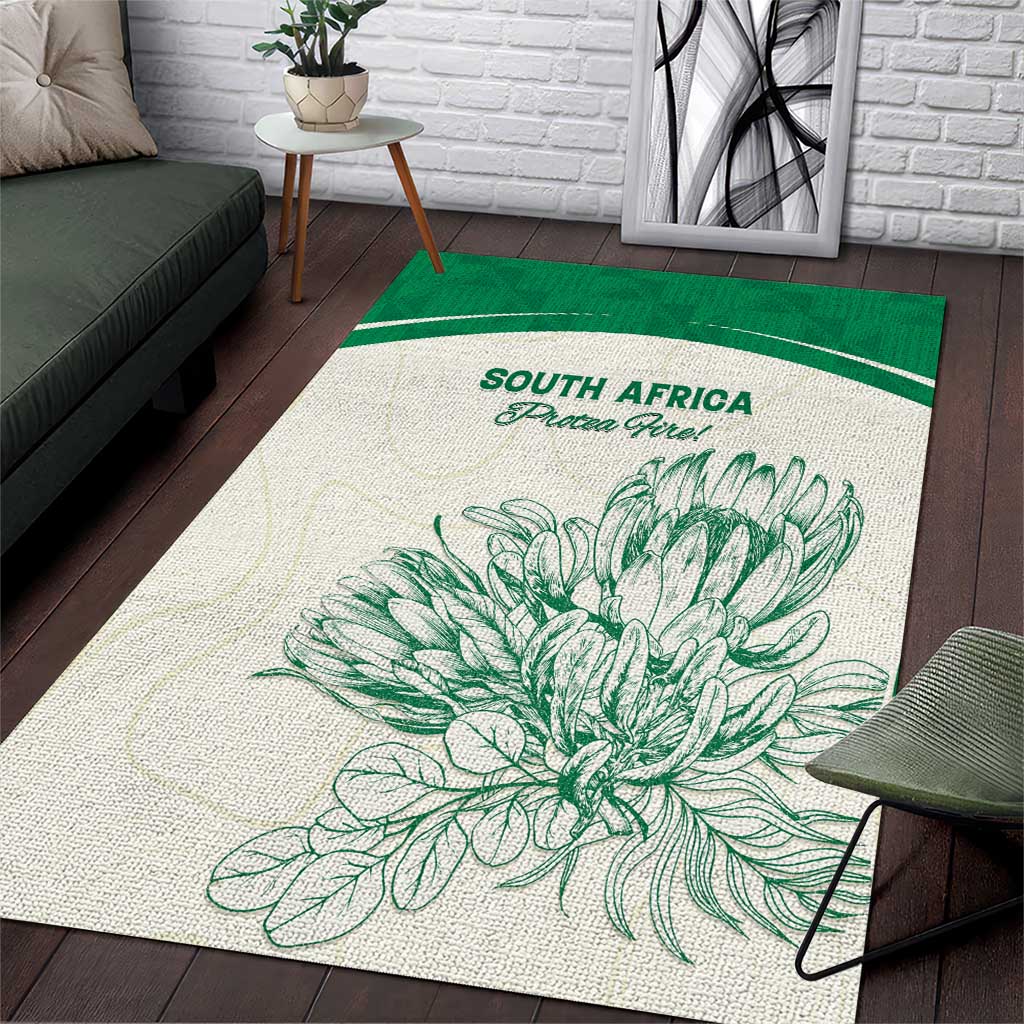 South Africa Cricket Area Rug We Are Champions LT15