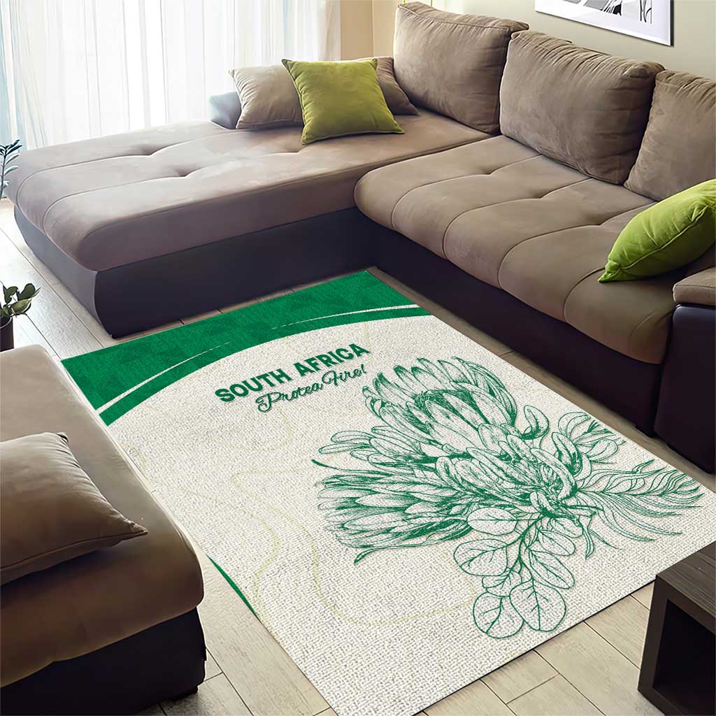 South Africa Cricket Area Rug We Are Champions LT15