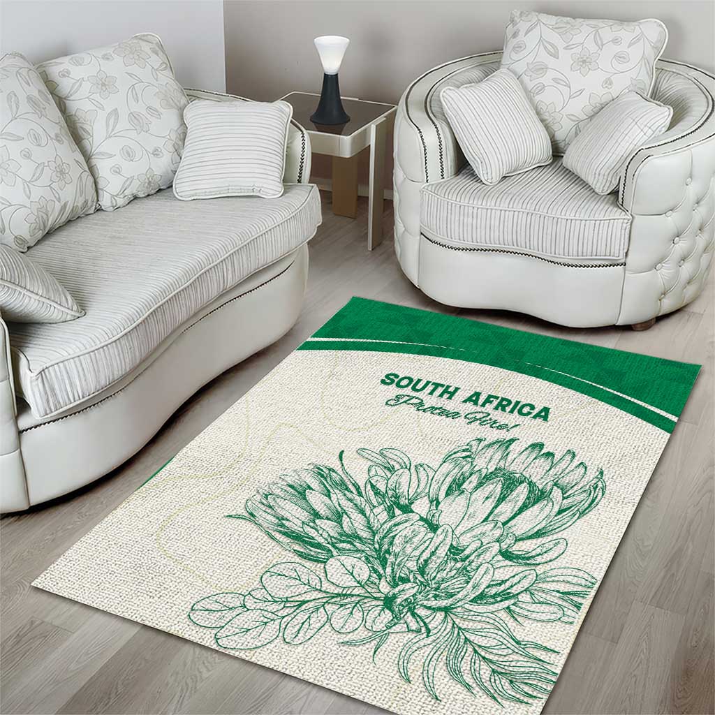South Africa Cricket Area Rug We Are Champions LT15