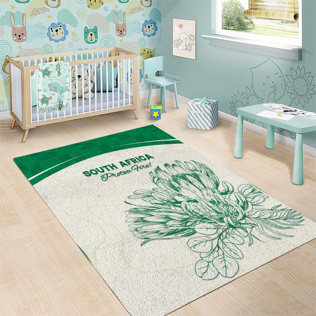 South Africa Cricket Area Rug We Are Champions LT15