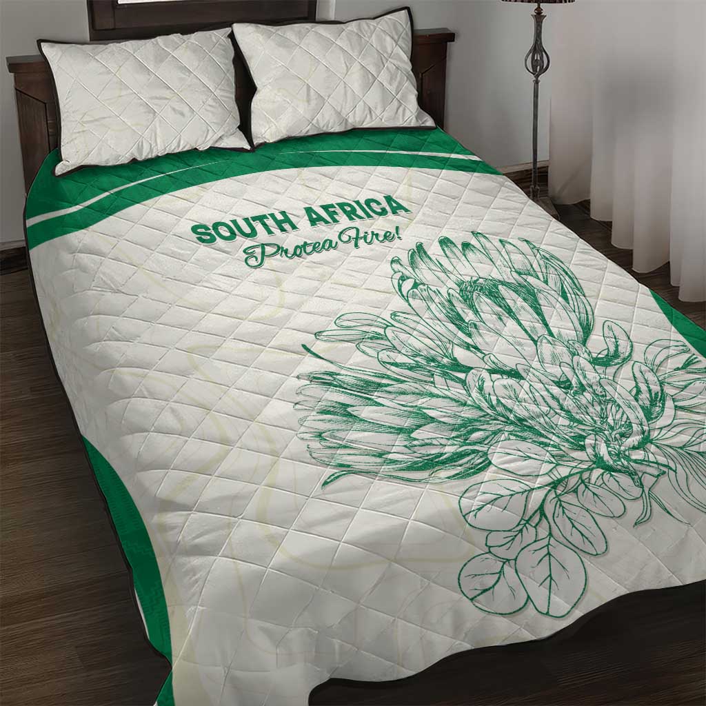 South Africa Cricket Quilt Bed Set We Are Champions LT15