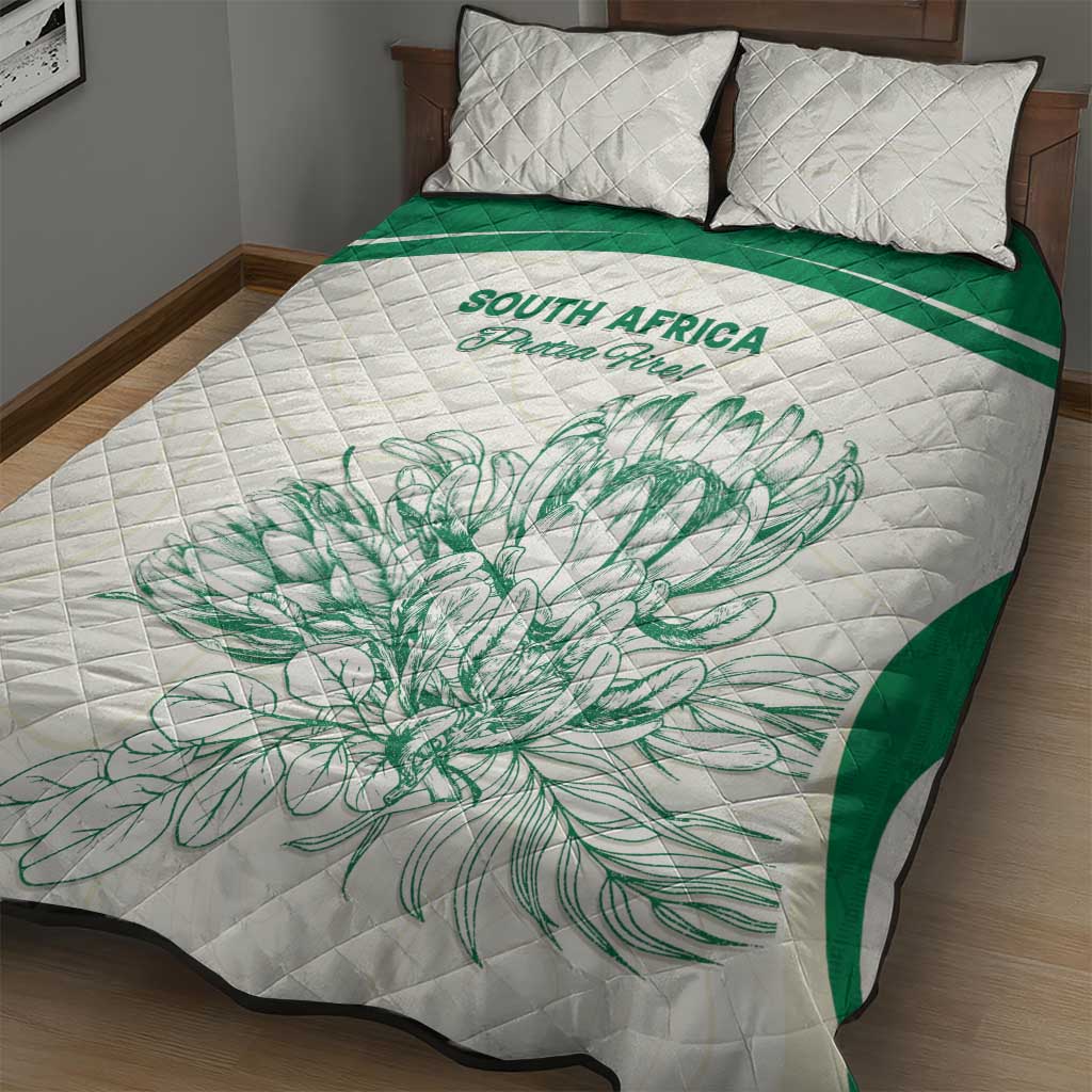 South Africa Cricket Quilt Bed Set We Are Champions LT15