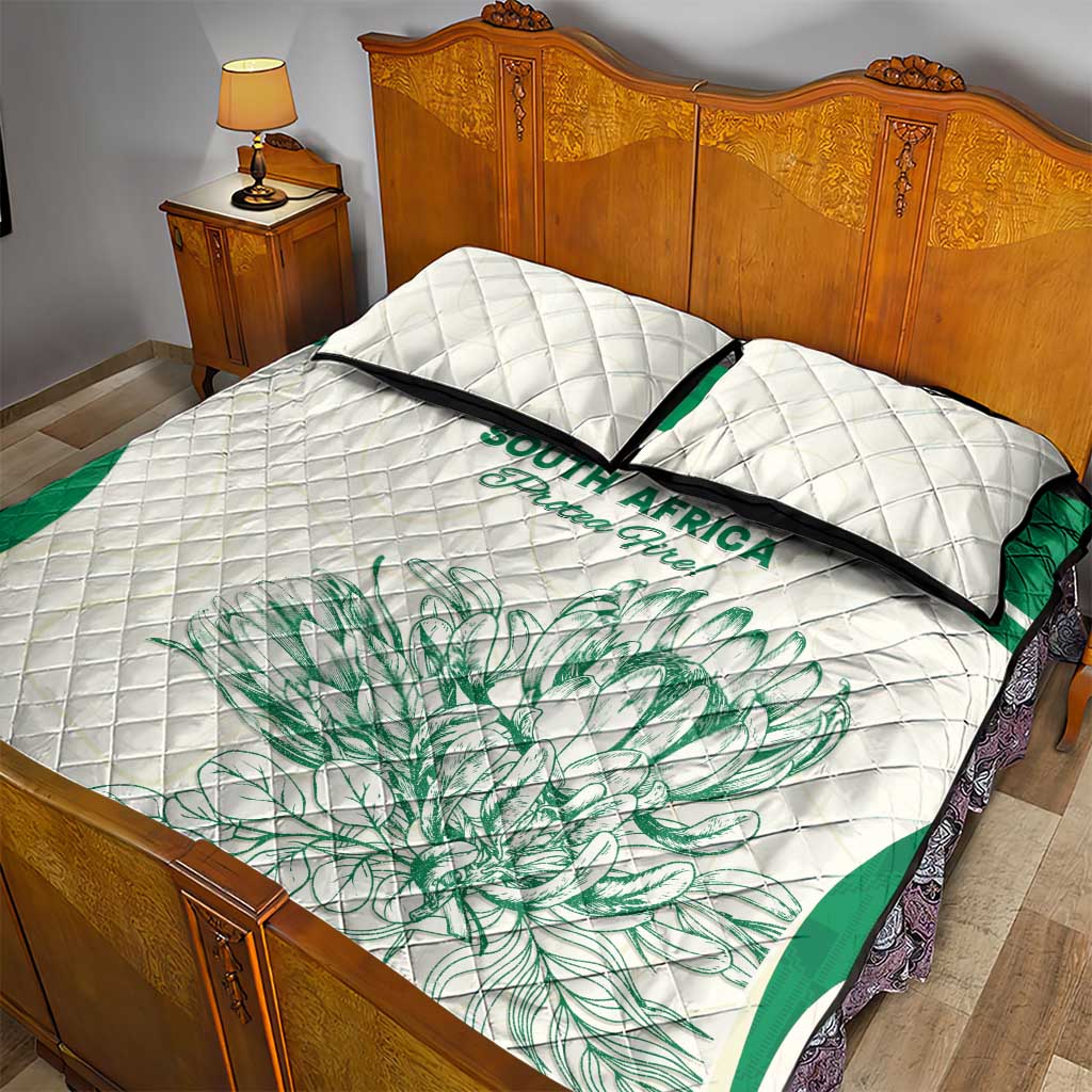 South Africa Cricket Quilt Bed Set We Are Champions LT15