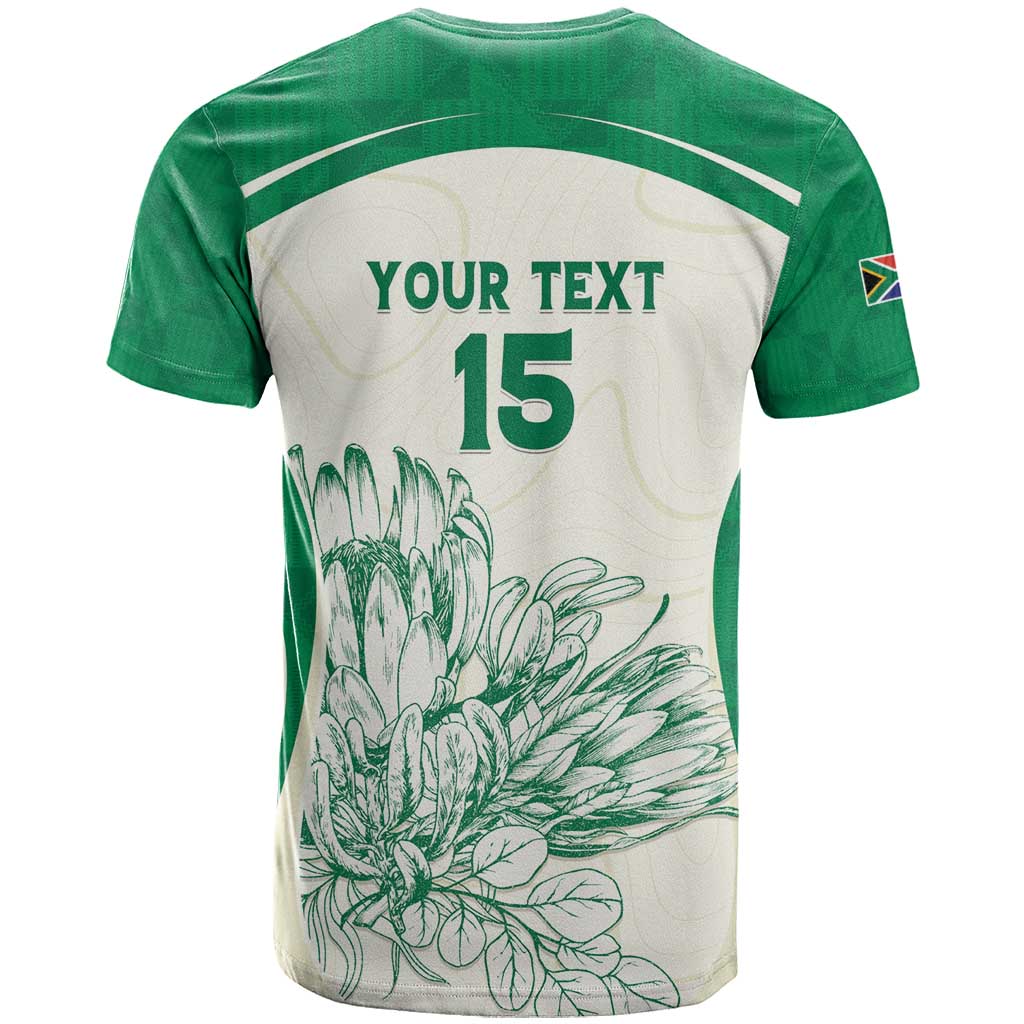 Custom South Africa Cricket T shirt We Are Champions LT15
