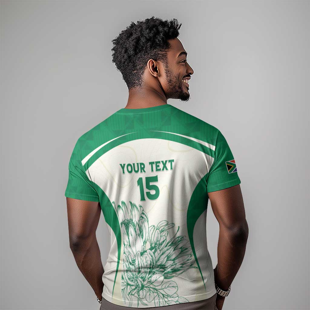 Custom South Africa Cricket T shirt We Are Champions LT15