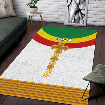 Meskel Ethiopia Area Rug True Cross LT15
