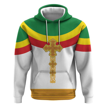 Ethiopia Meskel Hoodie Ethiopian Cross LT15