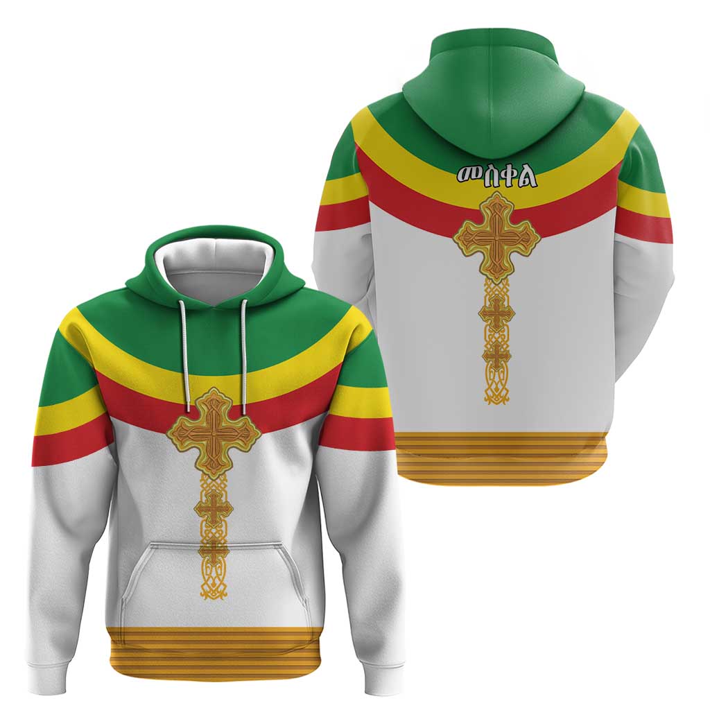 Ethiopia Meskel Hoodie Ethiopian Cross LT15