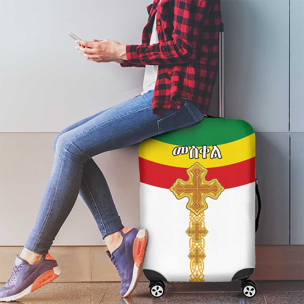 Ethiopia Meskel Luggage Cover Ethiopian Cross LT15