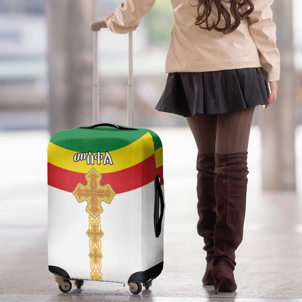 Ethiopia Meskel Luggage Cover Ethiopian Cross LT15