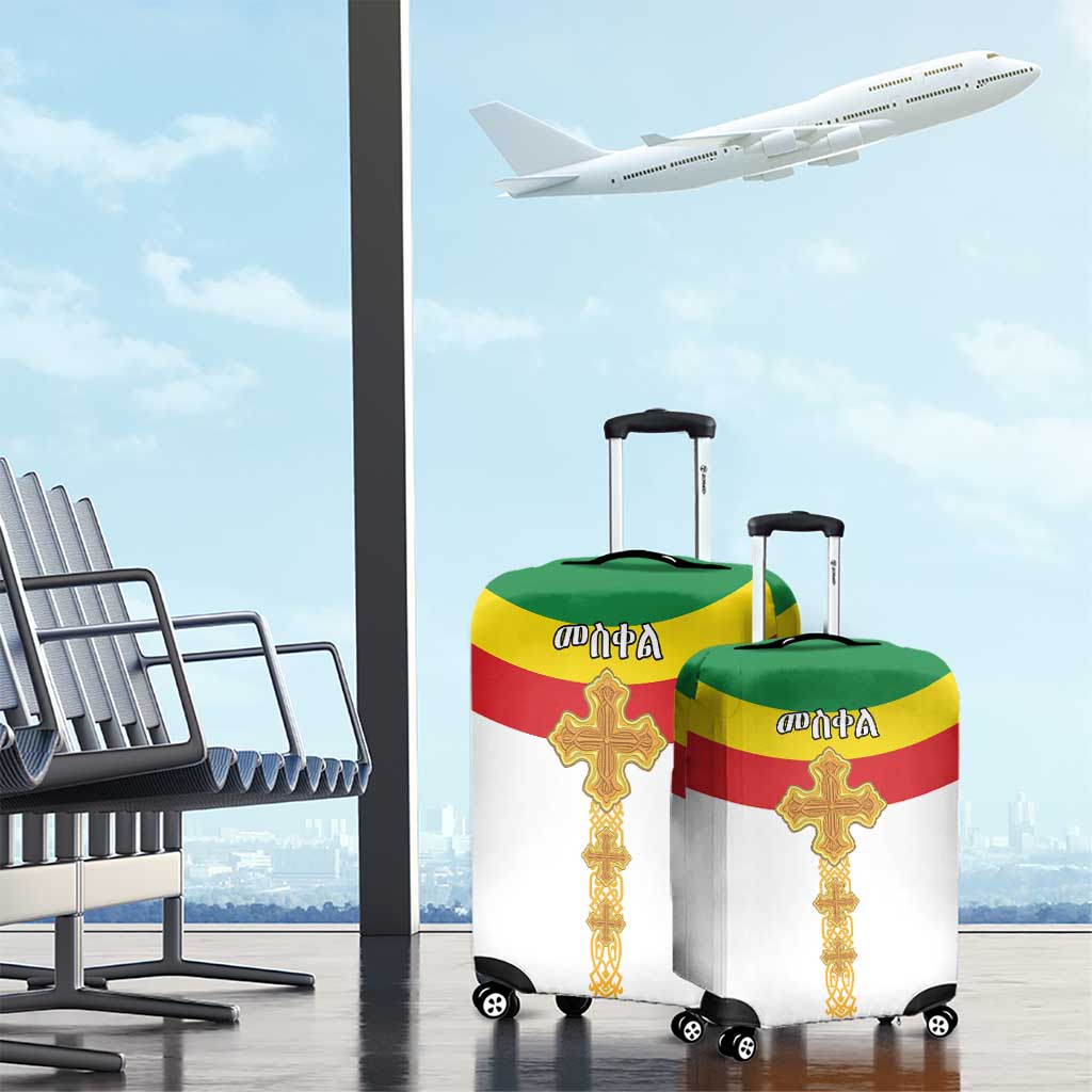 Ethiopia Meskel Luggage Cover Ethiopian Cross LT15