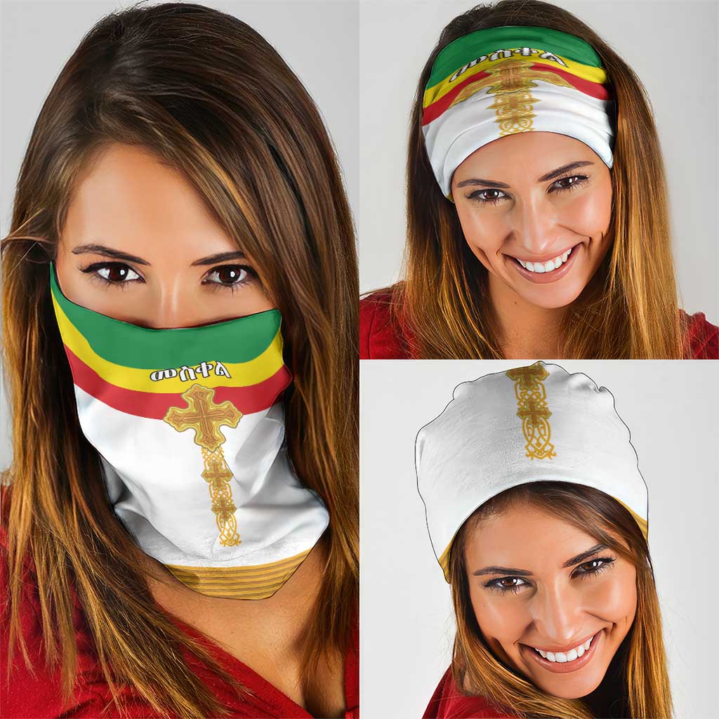 Ethiopia Meskel Neck Gaiter Ethiopian Cross LT15