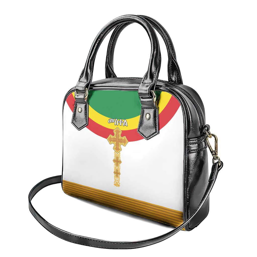 Ethiopia Meskel Shoulder Handbag Ethiopian Cross LT15