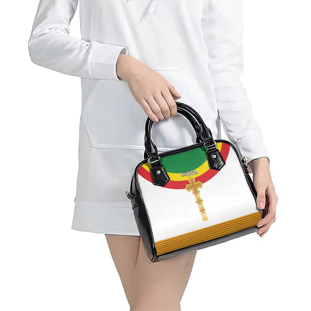 Ethiopia Meskel Shoulder Handbag Ethiopian Cross LT15