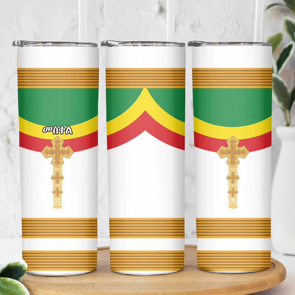 Meskel Ethiopia Skinny Tumbler True Cross LT15