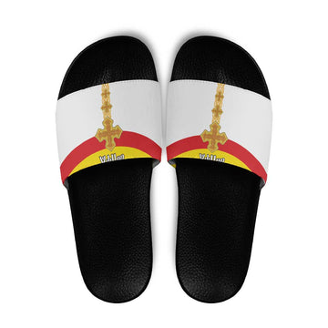 Ethiopia Meskel Slide Sandals Ethiopian Cross LT15