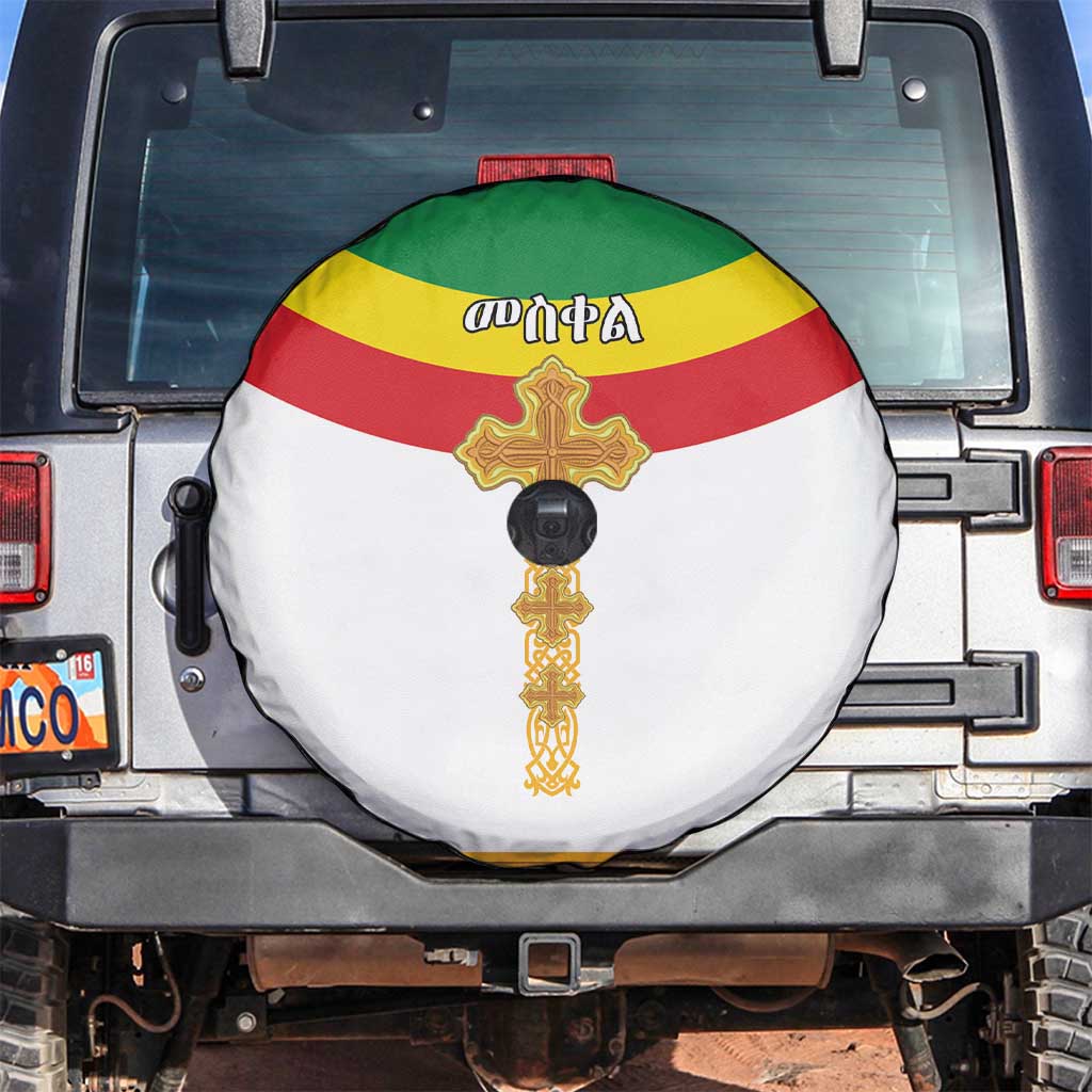 Ethiopia Meskel Spare Tire Cover Ethiopian Cross LT15