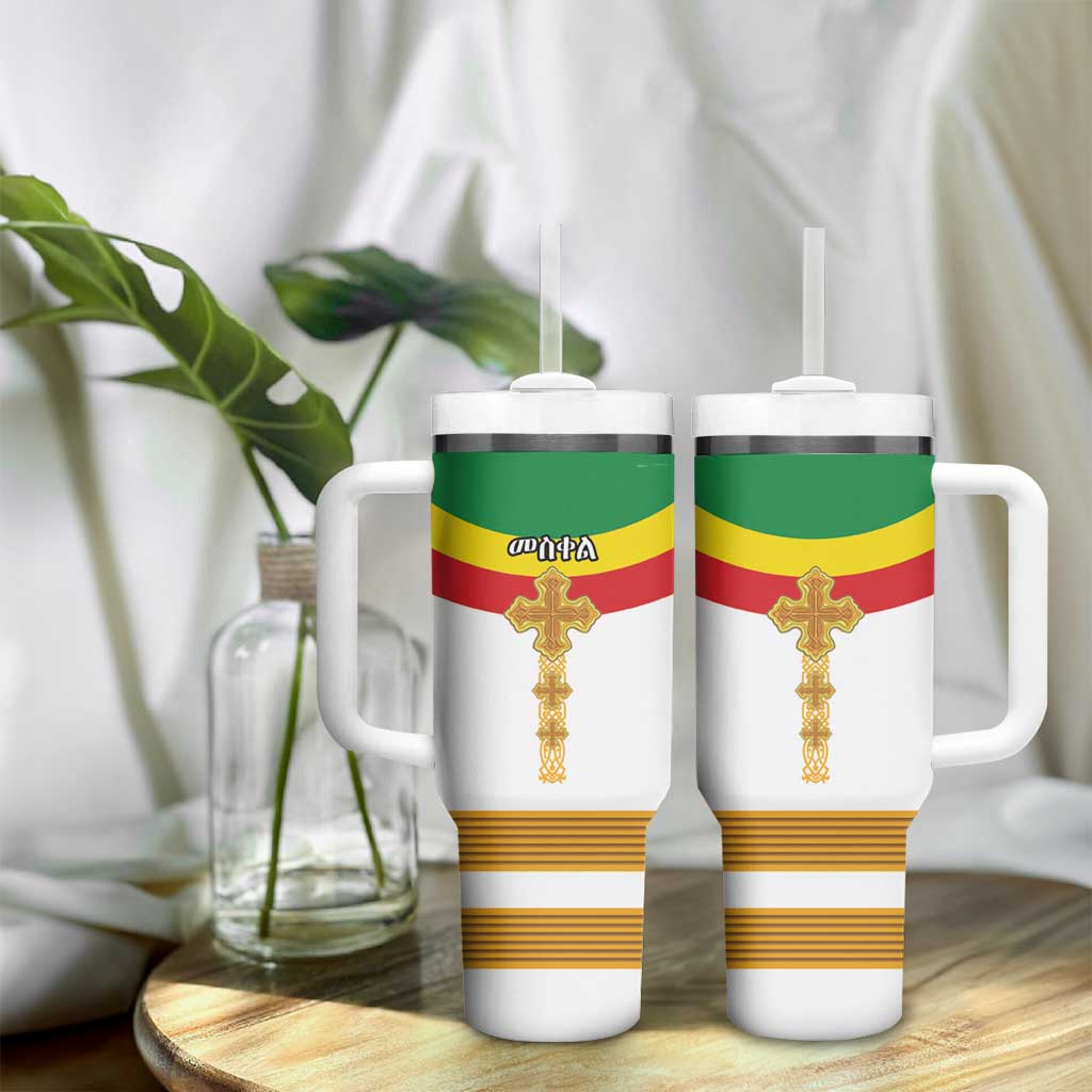Meskel Ethiopia Tumbler With Handle True Cross LT15