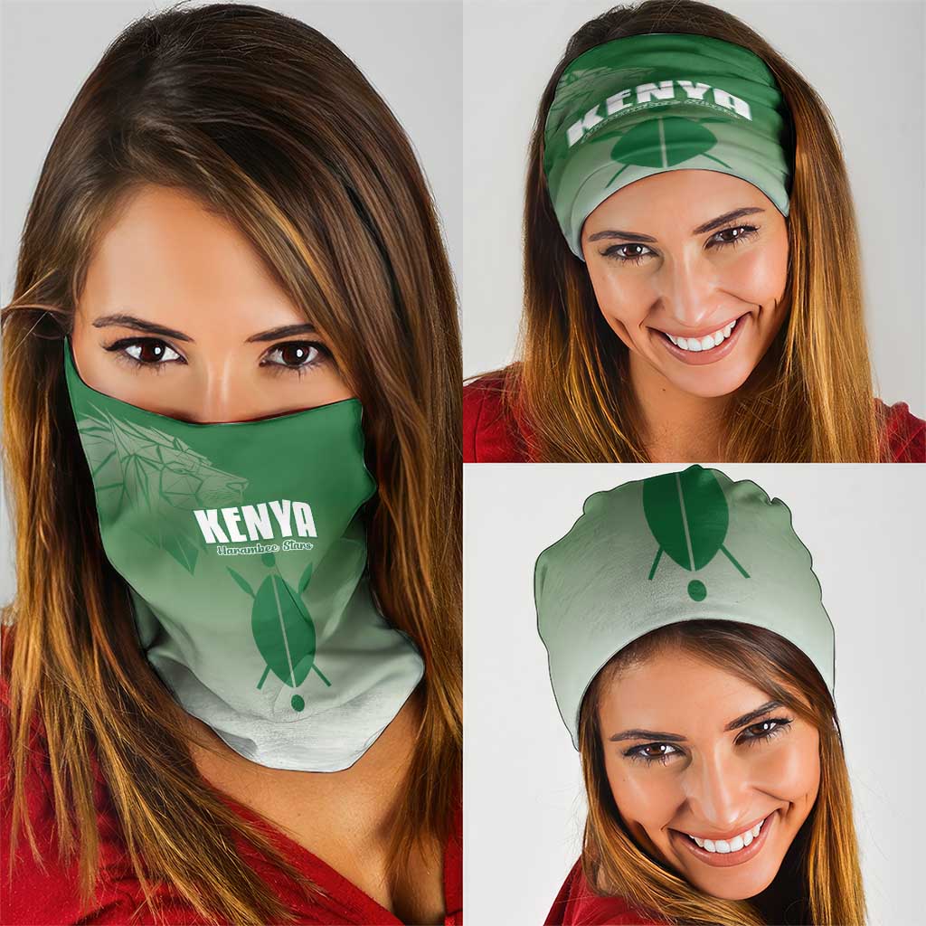 Kenya Football Neck Gaiter Go Champions Harambee Stars LT15