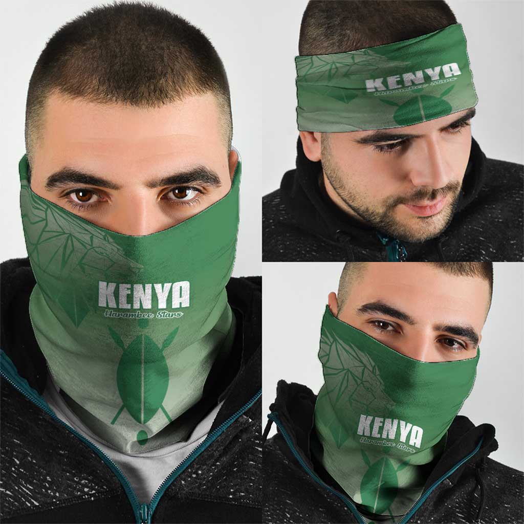 Kenya Football Neck Gaiter Go Champions Harambee Stars LT15