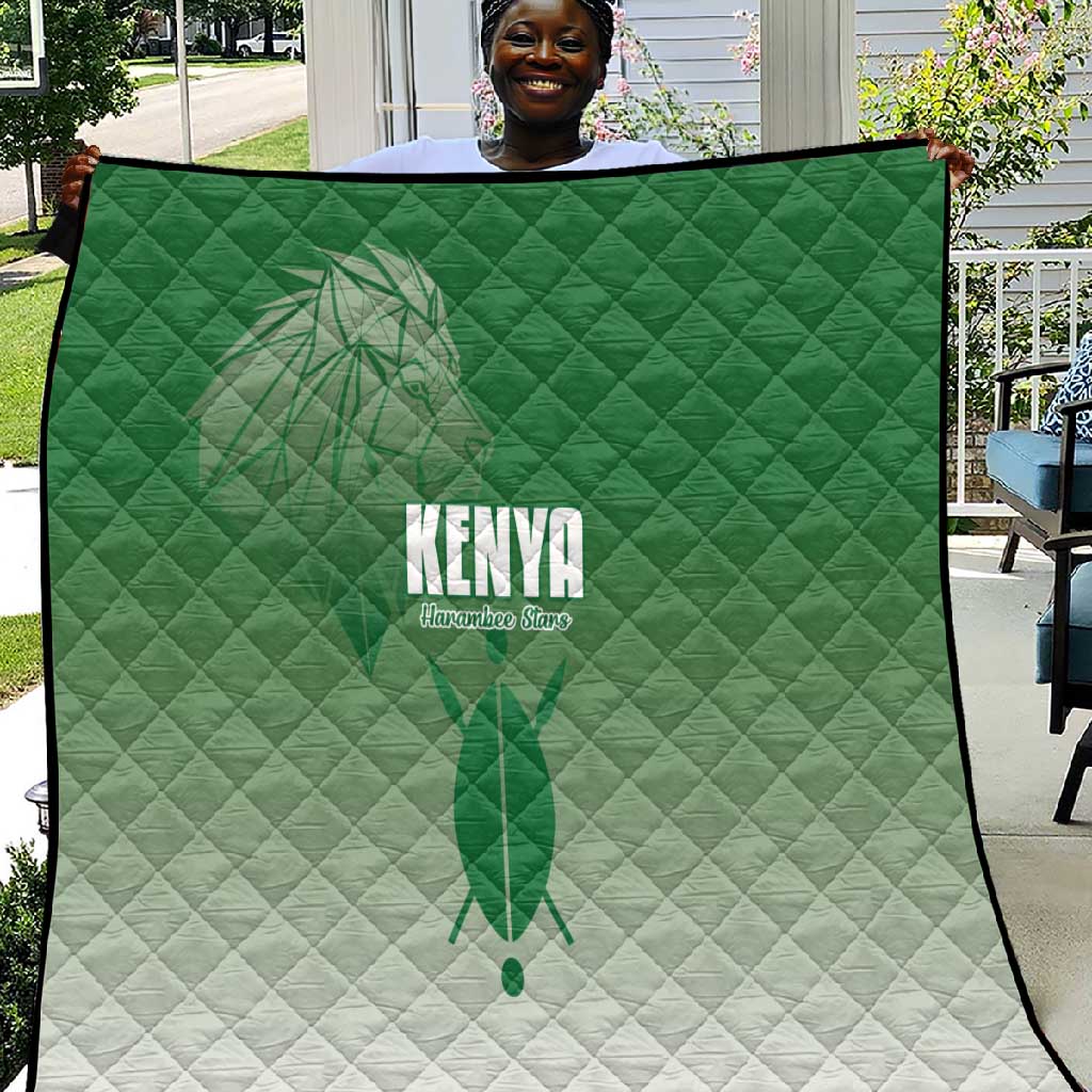 Kenya Football Quilt Go Harambee Stars LT15