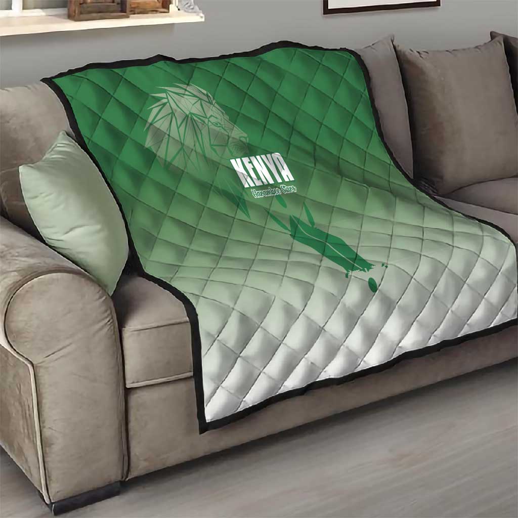 Kenya Football Quilt Go Harambee Stars LT15