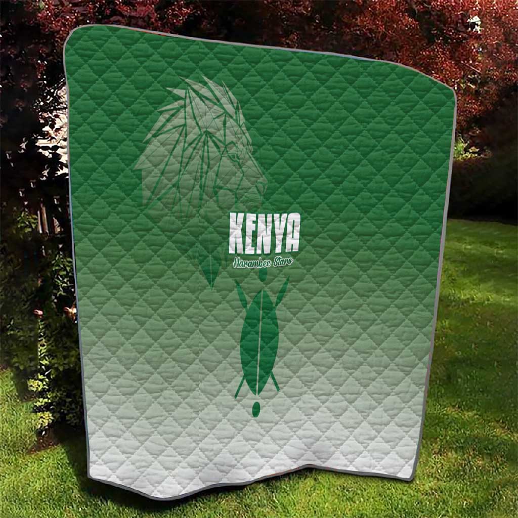 Kenya Football Quilt Go Harambee Stars LT15