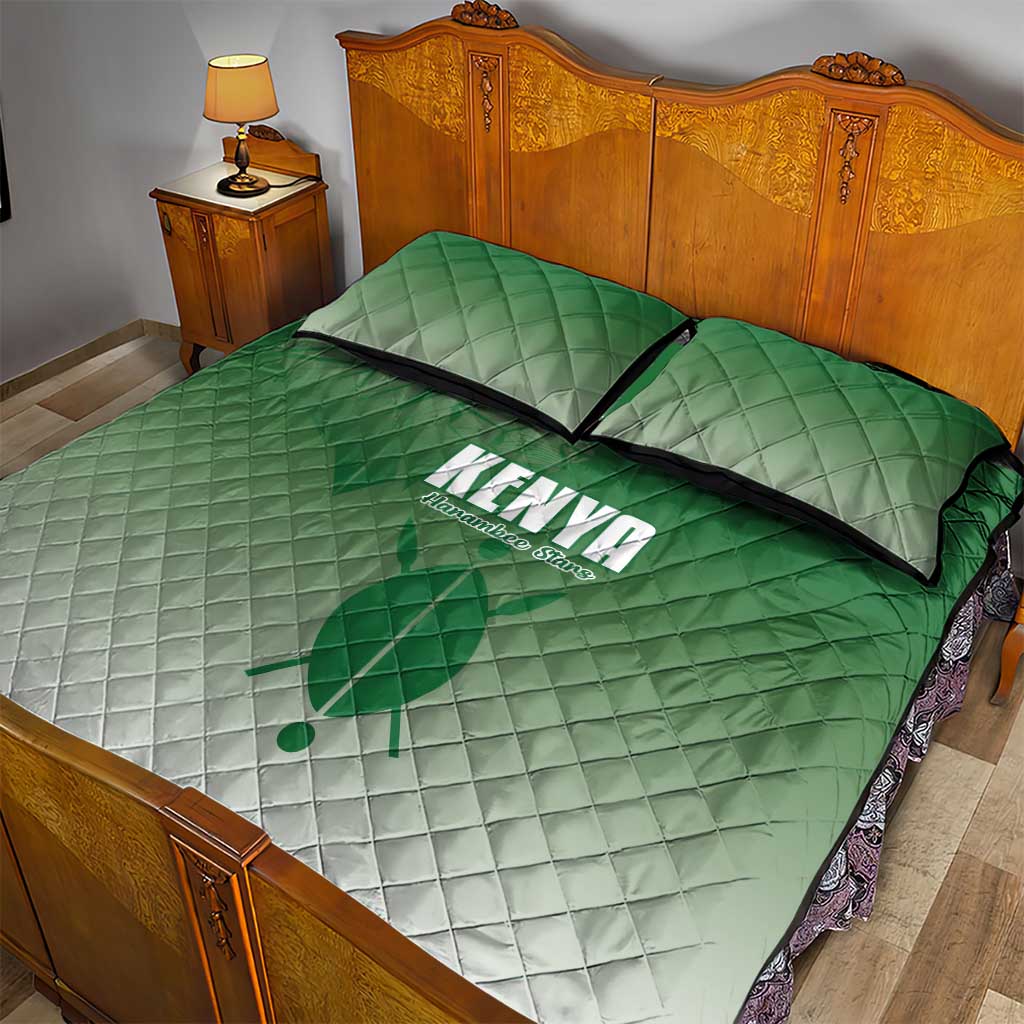 Kenya Football Quilt Bed Set Go Harambee Stars LT15