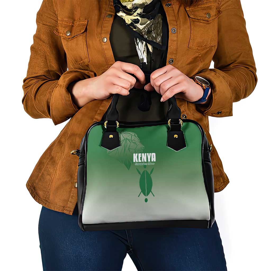 Kenya Football Shoulder Handbag Go Champions Harambee Stars LT15