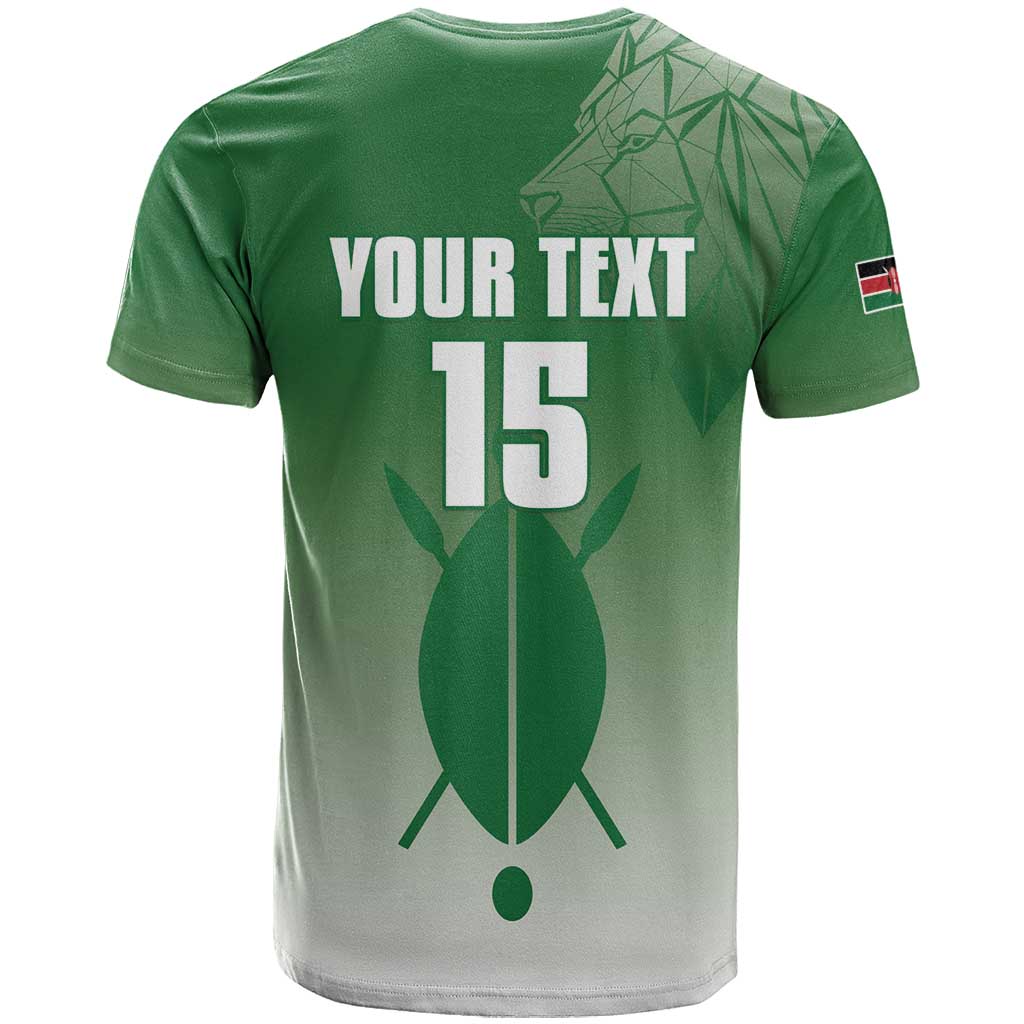 Custom Kenya Football T shirt Go Harambee Stars LT15